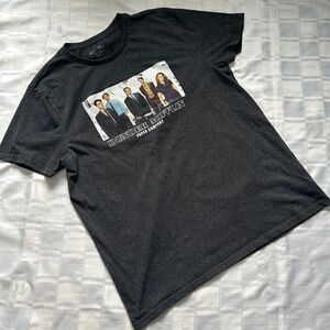 The Office Cast Dunder Mifflin Grey Graphic T-shirt